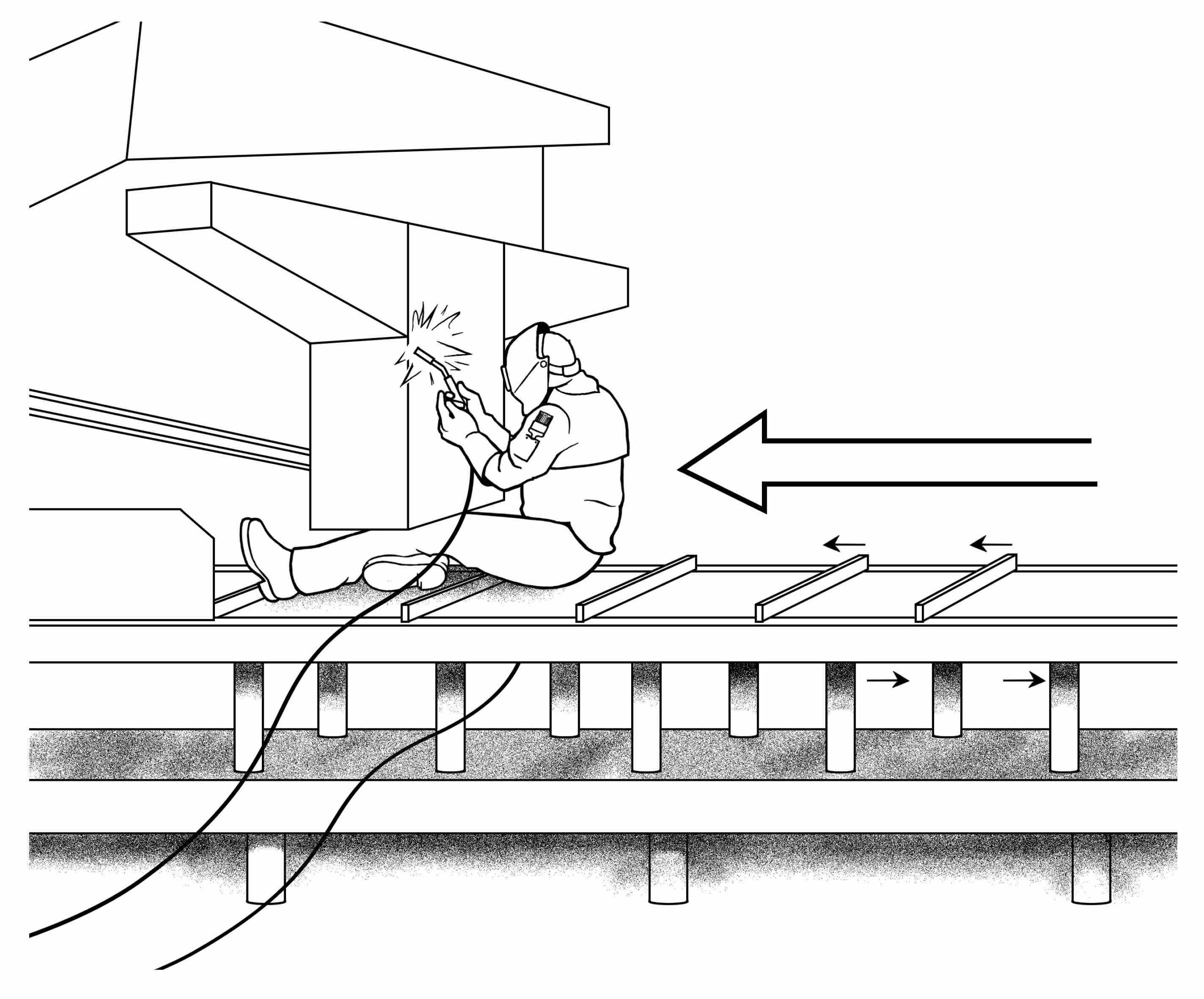 Illustration Conveyor Belt
