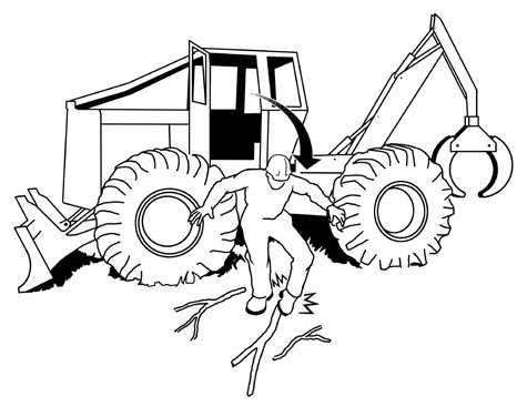 SKIDDER-OPERATOR-INJURES-ANKLE-FROM-IMPROPER-DISMOUNT Image