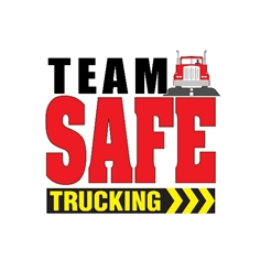 logo for Team Safe Trucking shows a truck