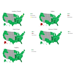 graphic of US map