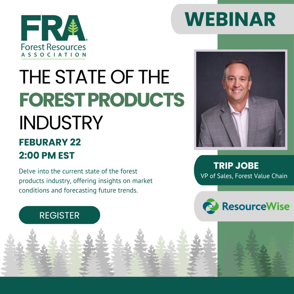 Rfor The State of the Forest Products Industry - Forest Resources Association